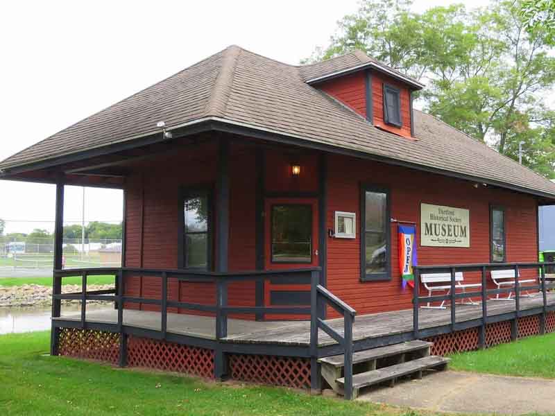 Green Lake Wisconsin Dartford Historical Society Depot Museum