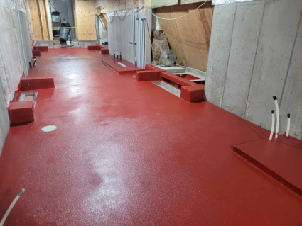 Wisconsin epoxy concrete floor coatings industrial services and applications